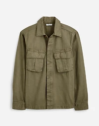 Utility Jacket in Garment-Dyed Cotton Twill | Madewell