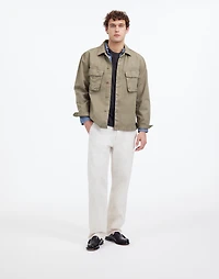 Utility Jacket in Garment-Dyed Cotton Twill | Madewell
