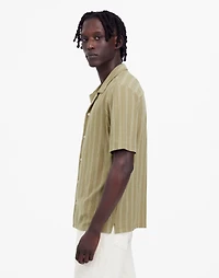 Textured Camp Collar Shirt | Madewell