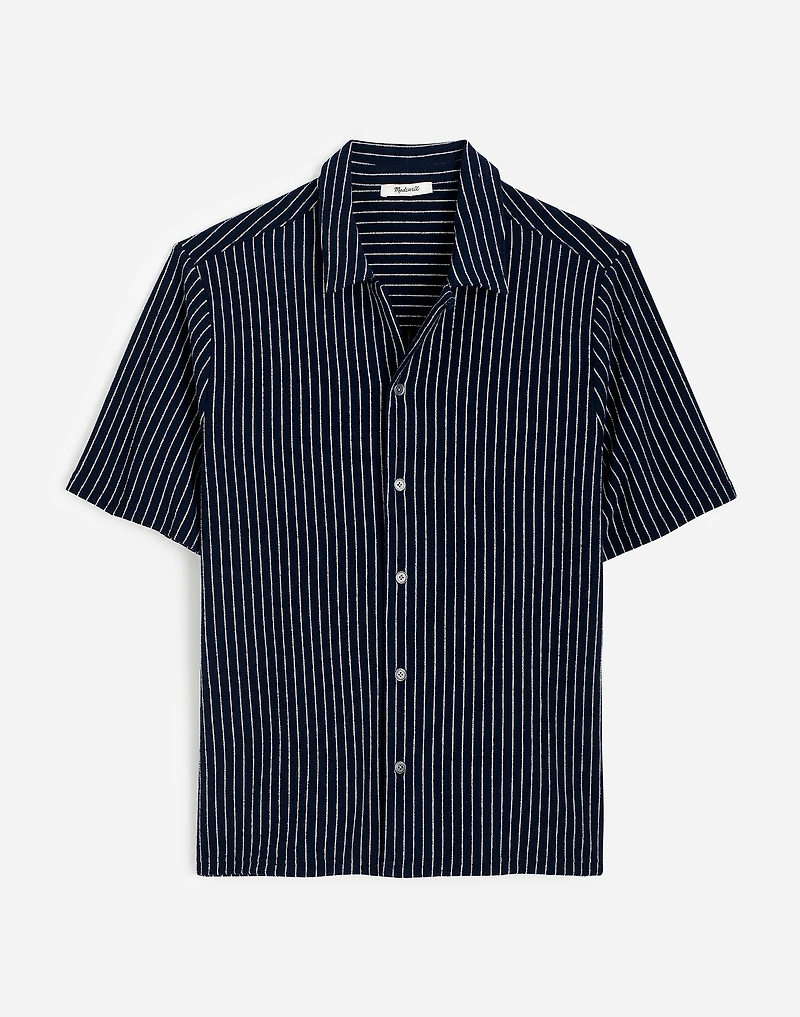 Textured Camp Collar Shirt | Madewell