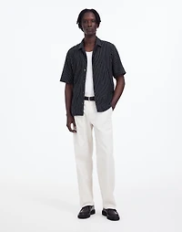 Textured Camp Collar Shirt | Madewell