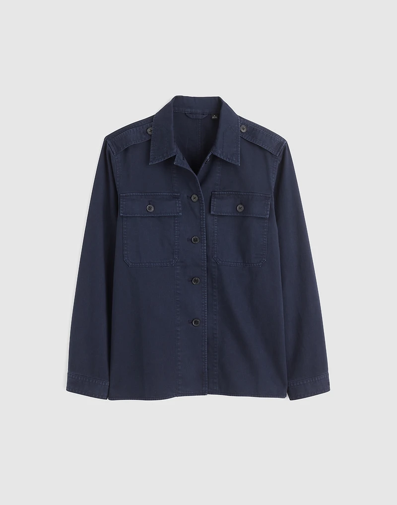 Easy Utility Shirt-Jacket | Madewell