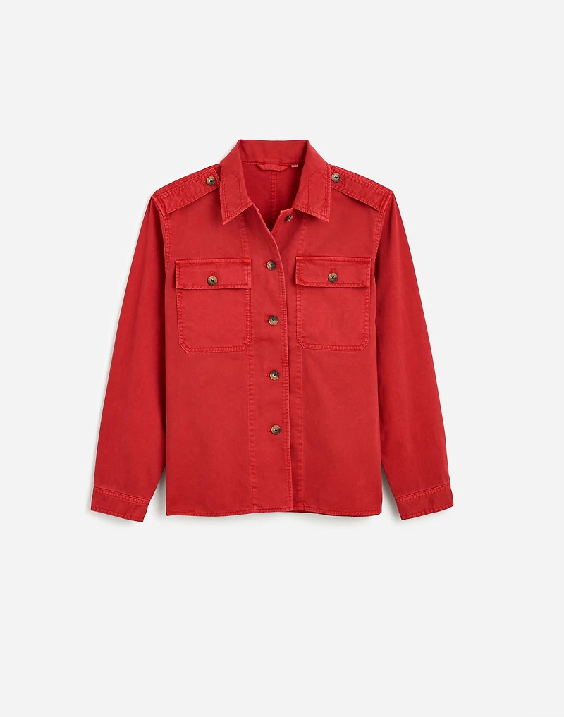 Easy Utility Shirt-Jacket | Madewell