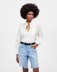 Oversized Button-Up Shirt | Madewell
