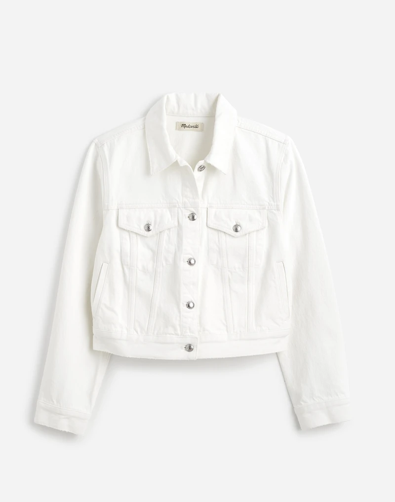 Crop Jean Trucker Jacket | Madewell