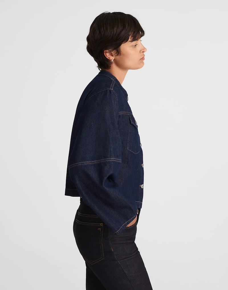 Cocoon-Sleeve Denim Lady Jacket | Madewell