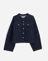 Cocoon-Sleeve Denim Lady Jacket | Madewell