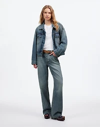 Relaxed Crop Jean Trucker Jacket Billings Wash | Madewell