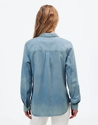 Denim Classic Button-Up Shirt Altoona Wash | Madewell