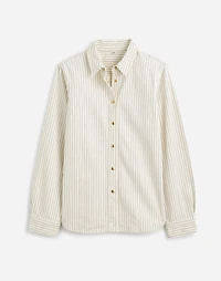 Denim Classic Button-Up Shirt in Pinstripe | Madewell