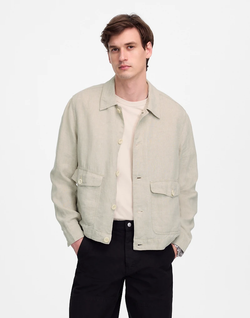 Linen Shirt-Jacket | Madewell