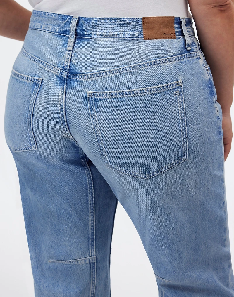 The Plus Darted Barrel-Leg Jean | Madewell