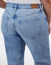 The Plus Darted Barrel-Leg Jean | Madewell