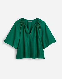 Bubble-Sleeve Top | Madewell