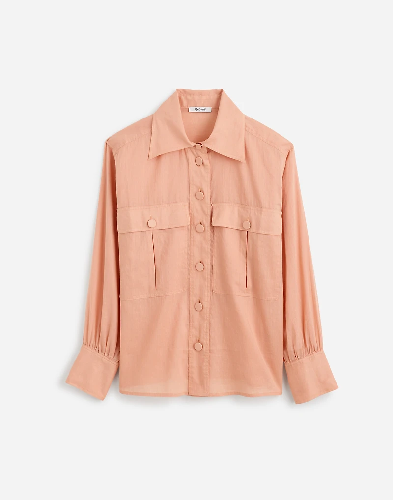 Utility-Pocket Button-Up Shirt | Madewell