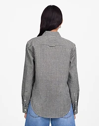Relaxed Curved-Hem Button-Up Shirt | Madewell