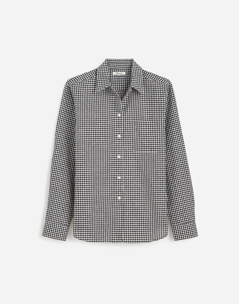 Relaxed Curved-Hem Button-Up Shirt | Madewell