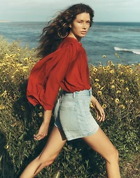 Balloon-Sleeve Top | Madewell
