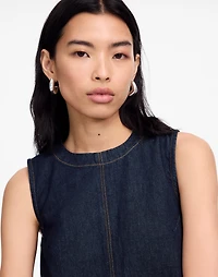 Denim Boxy Dress in Essex Wash | Madewell