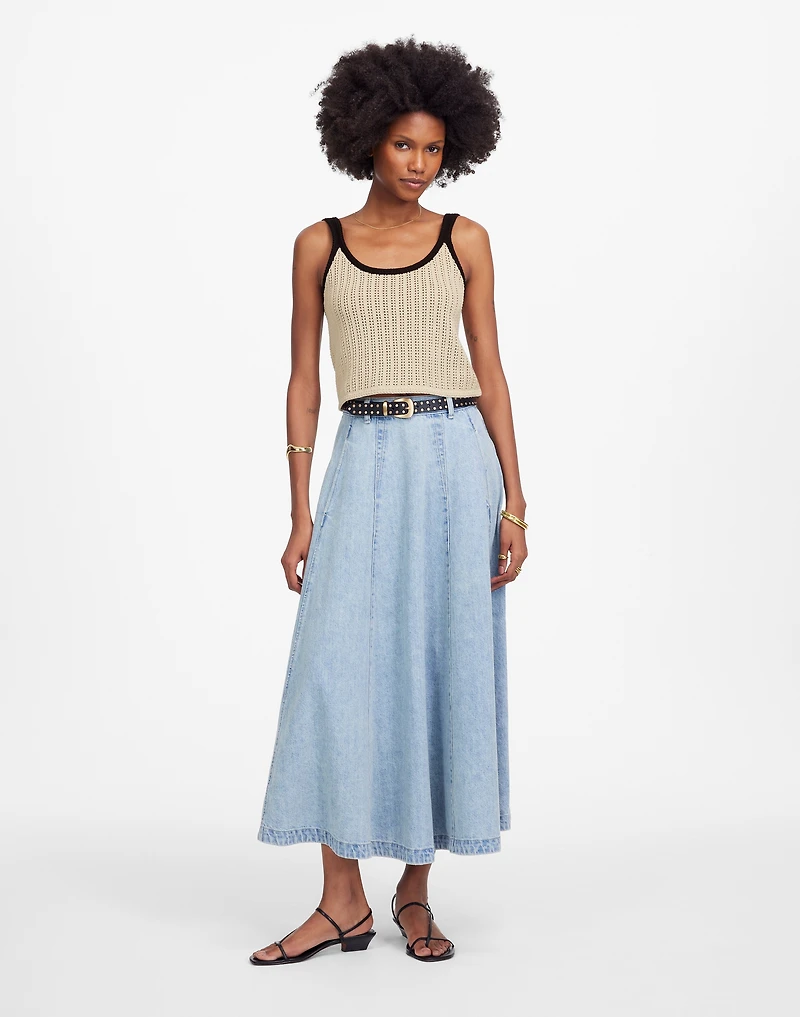 Open-Stitch Sweater Tank | Madewell