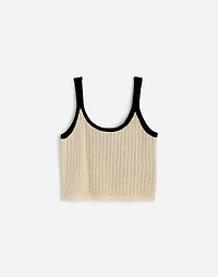 Open-Stitch Sweater Tank | Madewell