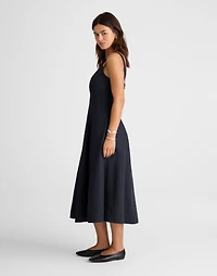 Seamed Squareneck Midi Dress | Madewell
