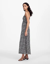 Tie Shoulder Midi Dress in Floral | Madewell