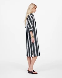 Dolman Midi Shirtdress Stripe Poplin | Madewell