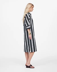 Dolman Midi Shirtdress in Stripe Poplin | Madewell