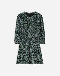 Smocked Mini Dress Floral | Madewell