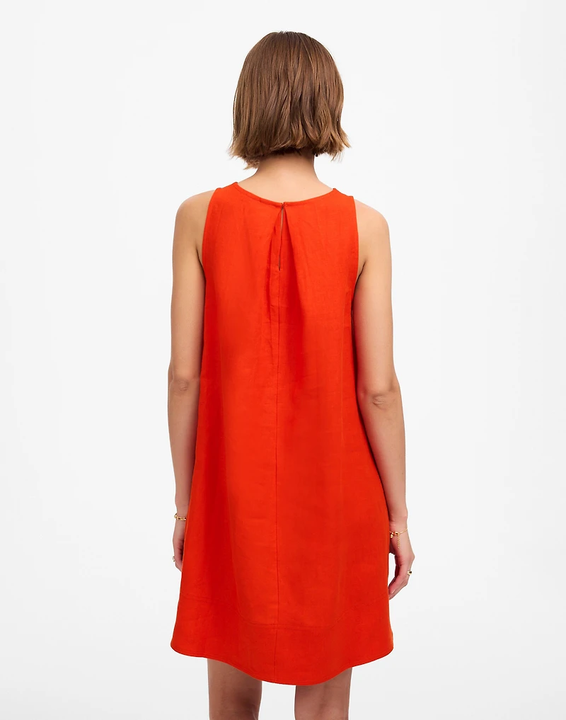 Mini Shift Dress Linen | Madewell