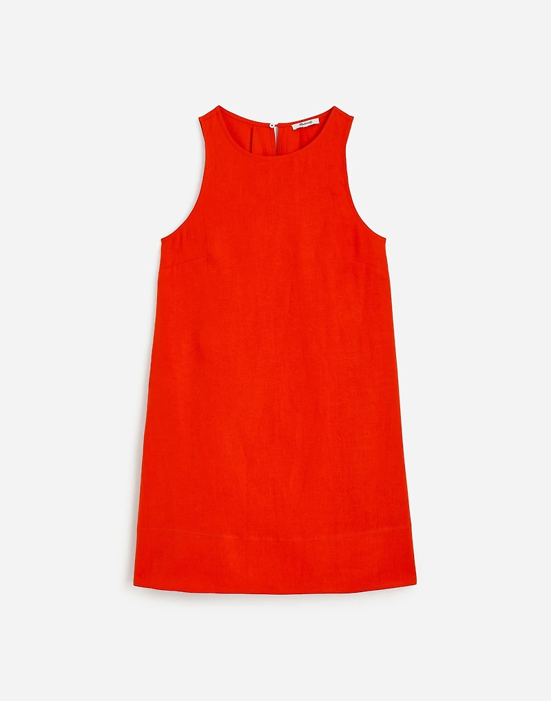 Mini Shift Dress in Linen | Madewell