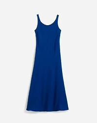 Scoopneck Sleeveless Midi Dress in 100% Linen | Madewell