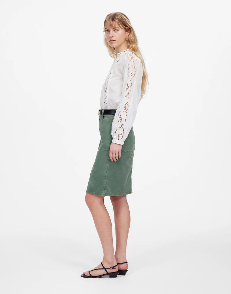 Utility Midi Skirt | Madewell