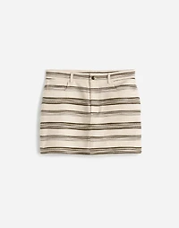 Mini Skirt Striped Tweed | Madewell