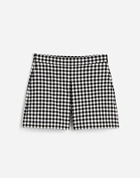Gingham Mini Skort | Madewell