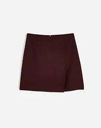 Pleated Linen Mini Skirt | Madewell