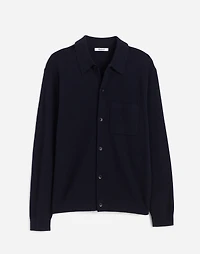 Half Milano Stitch Collared Cardigan | Madewell