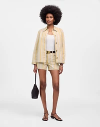 Long Chore Jacket Stripe | Madewell