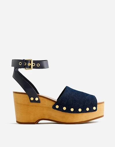 The Anouk Platform Clog Sandal | Madewell