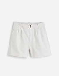 The Drapey Twill Pleated Short | Madewell