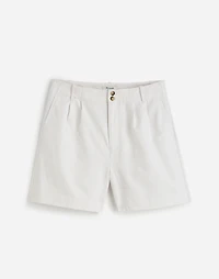 The Drapey Twill Pleated Short | Madewell