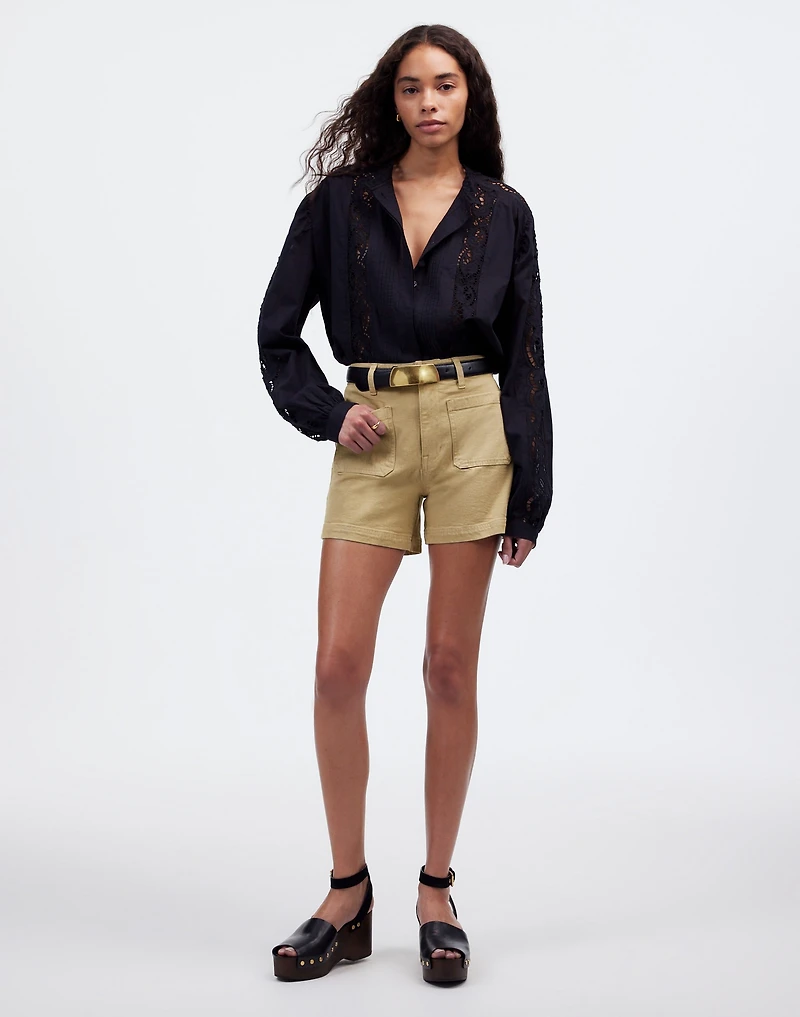 The Emmett Short Garment-Dyed Twill: Patch Pocket Edition