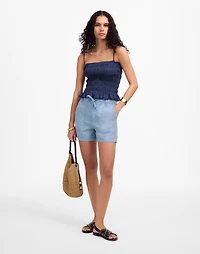 Pull-On Drawstring Shorts