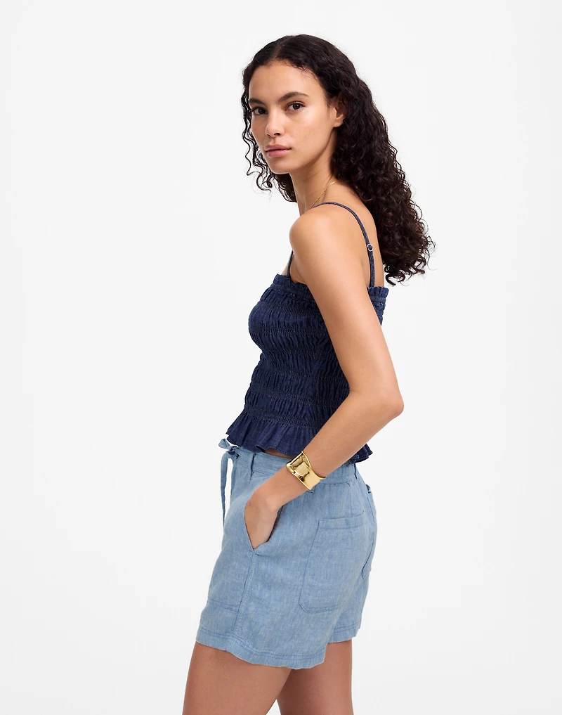 Pull-On Drawstring Shorts