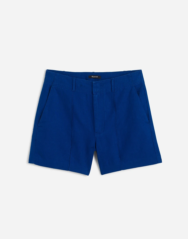 Pintucked Shorts 100% Linen | Madewell