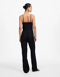 Tall Patch Pocket Flare Pant 100% Linen | Madewell