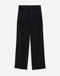 Tall Patch Pocket Flare Pant 100% Linen | Madewell