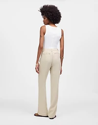 Patch Pocket Flare Pant in 100% Linen | Madewell
