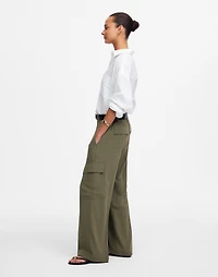 Tall Pull-On Utility Cargo Pants in Crepe | Madewell